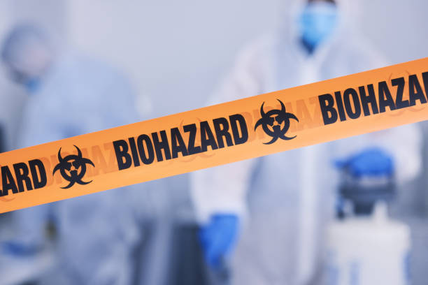 Professional Drug Lab Cleanup technician working in Porter, IN